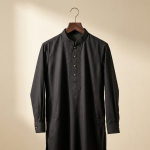 Royal Cotton Semi-Fitted Designer Panjabi (রয়্যাল কটন পাঞ্জাবি)